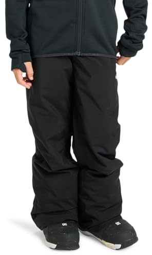 Quiksilver Pantalones de Nieve para niños, Color Negro, Talla 14