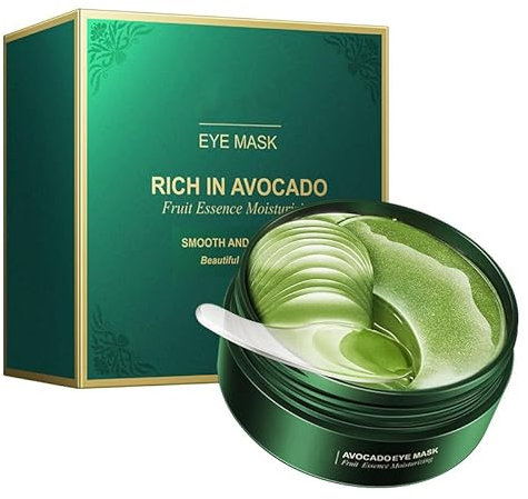 60 PCS Collagene Patch Occhi,Patch Occhi,Rimuovi Borse E Puffiness,Anti Occhiaie,Bende per Gli Occhi Antietà,Idrata Anti-Età,Patch Occhiaie E Borse