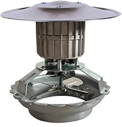 Chimney Fan 120W Electric Extractor for BBQ Hut, Fireplace, Wood Oven - Efficient Flue Exhaust Fan for Thermo Stove