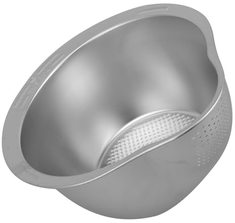 Mipcase in Acciaio Per Lavaggio Del Riso Colino Per Pulizia Degli Alimenti Per Lavaggio Della Frutta e Lavaverdure