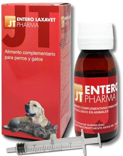 JTPharma Entero Laxavet - Alimento Complementario para Mascotas, 55 ml