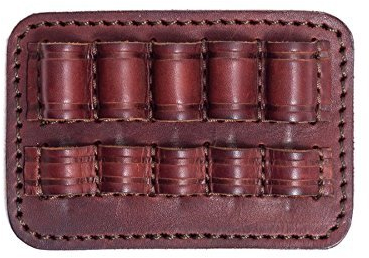 VlaMiTex J14 Patronenetui Echt-Leder Braun .308 Win kal.