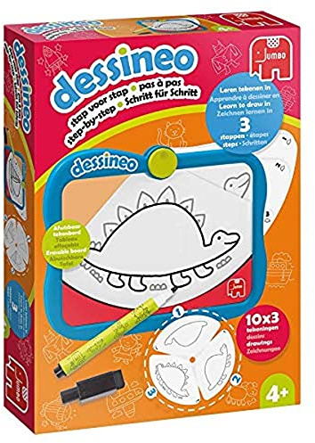 Jumbo Spiele Dessineo Doodle Kreativspielzeug - Lernspiel zum Malen und Zeichnen - für Kinder ab 4 Jahren