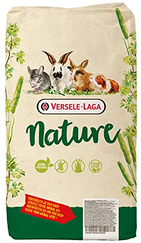 VERSELE-LAGA - Chinchilla Nature - Mezcla variada Rica en Fibra para Chinchillas - 9kg