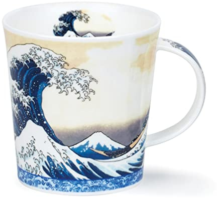 Dunoon Becher Lomond Ukiyo-E Wave - 0,32l Knochenporzellan Tasse