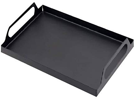 RTHGTFGP Frutero Organizador de la Bandeja Rectangular de Metal con la manija Utilizada for la Cocina y el Restaurante Fruit Cutlery Bandeja