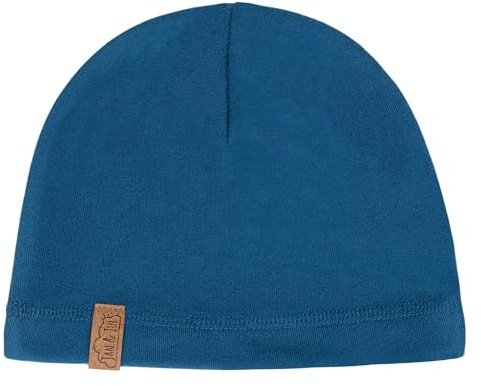 JAN & JUL Baby Toddler Kids Thermal Beanie Cap for Boys and Girls (XL: 5-12 Years, Deep Blue)