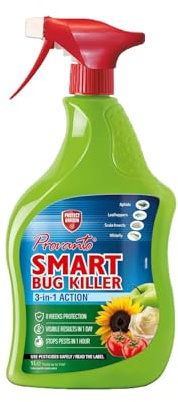 HOCHSTE® Provanto Smart Bug Killer, Plant Protection, Long-Lasting Pest Control, Eliminate Aphids, Leafhoppers, Scale Insects, Whiteflies, Indoor And Outdoor Use, 1L