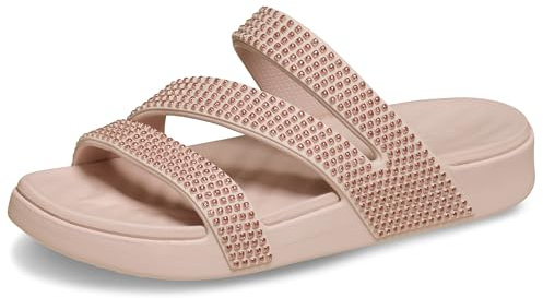 Crocs Women's Getaway Platform Strappy Sandals, Quartz Gems, 6
