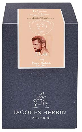 Herbin 13240JT - Bottle of 50ml Nude artists' ink for fountain pens and roller pens, Marc Antoine Coulon