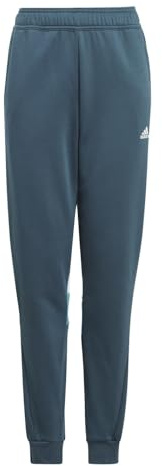 Adidas Unisex niños Tiberio 3-Stripes Colorblock Fleece Pants Kids, Arctic Night/Arctic Fusion/White, 13-14 Years