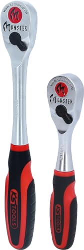 KS Tools 935.0002 Monster Umschaltknarren-Satz, 2-tlg 1/4+1/2