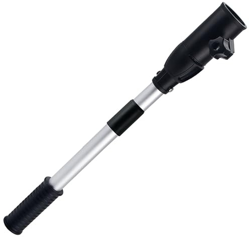 CLGMarine Boat Outboard Engine Extension Handle Telescopic Type Handle Extension for Tug Motor Anodized aluminum tube Ergonomic handle Extendable 17.5-24.6Inch, EA50039-SEMX