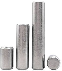 NUZBCPETR Edelstahl Passstifte Parallelstift Rollenstift Lager Nadel(M2 x 8mm 100pcs)