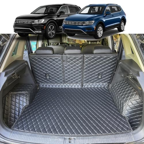 7DEEKEI Kofferraumwanne kompatibel mit VW TIGUAN II 2016-2023 (AD1) nur Standardmodell – Nicht passend für Allspace (AX1)＆ (Ohne Plug-in-Hybrid)