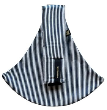 Wildride Kindertrage Stripe (Hüfttrage) (Indigo Stripe)