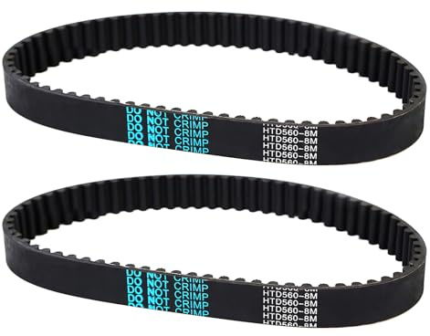 2Pcs Motorbike Drive Belts for Surron, 560-8m Surron Light Bee Belt | Motorcycle Drive Belt 15mm Replacement Transmission Drive Belt for Surron Light Bee X, X160, X260, Talaria XXX