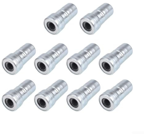 Startbuymore Limpiador profesional para terminales de batería con carcasa galvanizada y cerdas de acero densas para uso en baterías de coche, camión, RV y barco (paquete de 10)