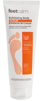 feetcalm - Mousse Hidratación Diaria, Manos y Cuerpo. Serum Hidratante. Limpia y Calma la piel. (Scrub Exfoliantede Cuerpo 125 ml.)