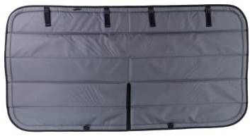 VanEssential Insulated Stealth Sliding Door Window Cover for RAM Promaster and Fiat Ducato with Bare Metal Window Frame Van Years 2014 to Current Model (Right Hand Drive -UK/AUS/NZ) - Charcoal Gray