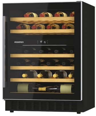 Cave À Vin Encastrable 46 Bouteilles Noir - RWCB60N