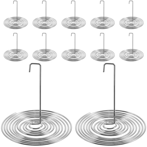 PRETYZOOM Lot De 20 Becs Verseurs À Ressort En Acier Inoxydable Filtre À Thé Réutilisable Pour Théière Passoire À Résidus Accessoires De Cuisine 1.57X1.57X1.38In
