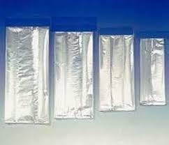 BUSTINE SACCHETTI NEUTRI IN LD CON SOFFIETTO MISURA CM 12X45, CONFEZIONE DA 100 PZ adatte per porzionare e confezionare snack, dolci, spezie,