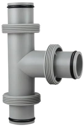 Kit D'Entretien Raccords de remplacement pour tuyau de pompe à filtre à sable, adaptateur de joint en T et joint en T pour piscine hors sol et entretien de la pompe de piscine aspirateur piscine(1.5in