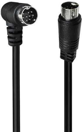 Qaonsciug S Cavo Video DIN 9Pin Maschio A Maschio Cavo Audio Per Ricevitore Proiettore Collegamento 180cm/300cm/50cm