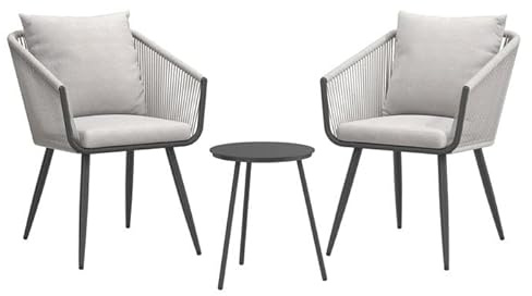 OUTLIV. Balkonmöbel-Set Alex Gartenmöbel-Set, 3-teilig, 45x45cm