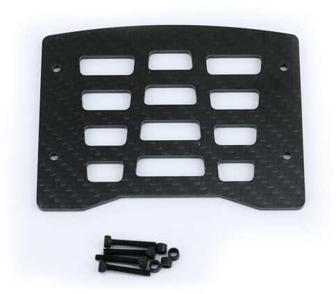 BENMAZ Carbon Fiber Roof Rack Plate for Arrma 1/14 Mojave Grom