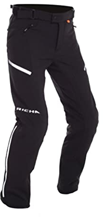 Richa Motorradhose Softshell Textilhose schwarz L, Herren, Tourer, Ganzjährig