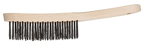 PFERD Handbürste HBK | 3reihig Stahl-Draht-ø 0,35 | 43698010 – für Kehlnähte
