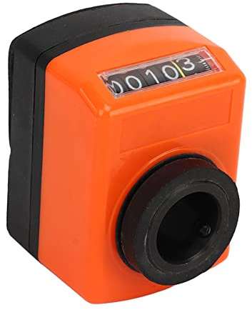 20mm Bore Diameter, Digital Position Indicator, High Accuracy Shaft Feeding Indicator Counter Machine Accessory Lathe Machine Parts with Clear Display for Woodworking Machinery
