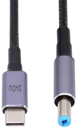Cablecc USB-C Type C Input to DC 20V 5.5 * 2.1mm Output Power 100W 135W 140W 65W PD Charge Cable for Laptop