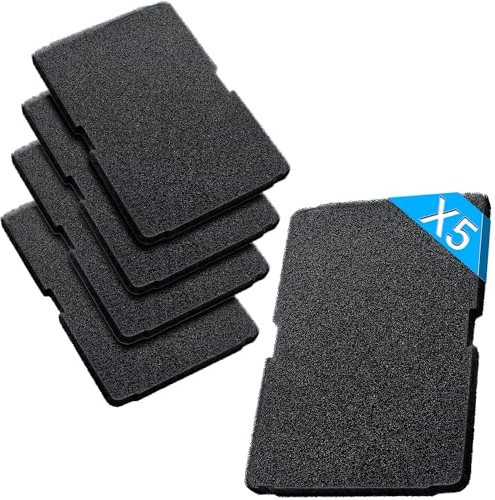 Pyroclasia 5pcs Filtre Seche Linge pour Beko 240x155x10mm 2964840100 Seche Linge Condensation Seche Linge Pompe a Chaleur Filtre éPonge pour Miele/Bosch/Whirlpool/Grundig/Blomberg/Elektra Bregenz