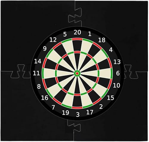 massoke Dartboard Surround, Dart Surround Dart Wall Protector, Dartboard Protective Ring, Universal Dart Ring, Dart Catching Ring, Dartboard Surround, Sturdy Border