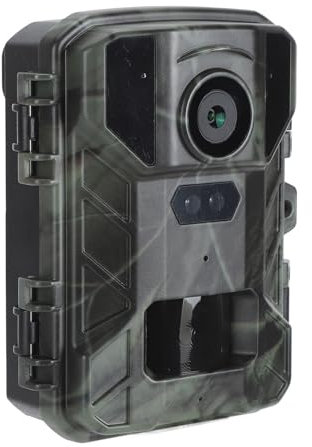 GOWENIC Wildkamera, 50 MP Bilder, 4K HD-Videos, Jagdkamera, Jagdkamera mit 2,0-Zoll-LCD-Farbbildschirm, IP65 Wasserdicht, Schleifenaufzeichnung, Zur Tierbeobachtung