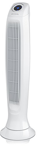 Brandson - Turmventilator mit Fernbedinung - Säulenventilator inkl. Oszillation - 86 cm - Ventilator mit 3 Geschwindigkeitsstufen Timer - LED Display - leises Betriebsgeräusch