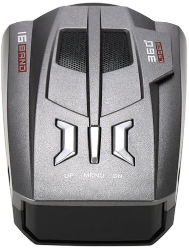 Détecteur de Radar de Voiture, Dispositif d'alerte vocale Automatique 200-1000 m, Surveillance à 360, Affichage LED, Avertissement à Distance Longue Distance, détection de la Vitesse du véhicule