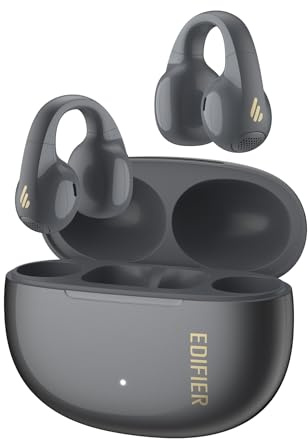 Edifier R1 True Wireless Open-Ear Clip-On Kopfhörer mit Bluetooth 5.4, Grau