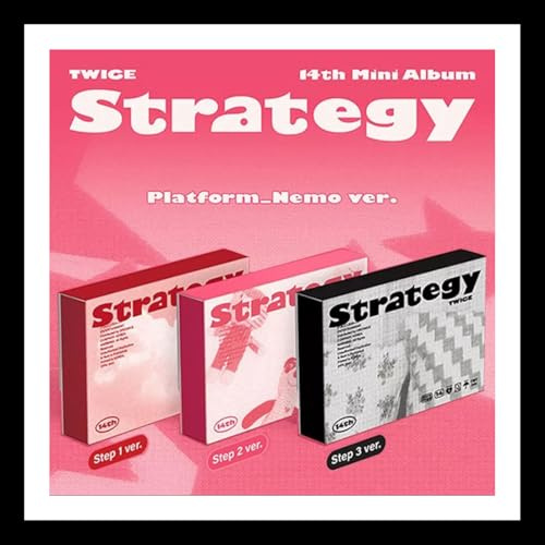 (PLATFORM) TWICE STRATEGY (3 Ver Set.+GIFT CARD) SEALED