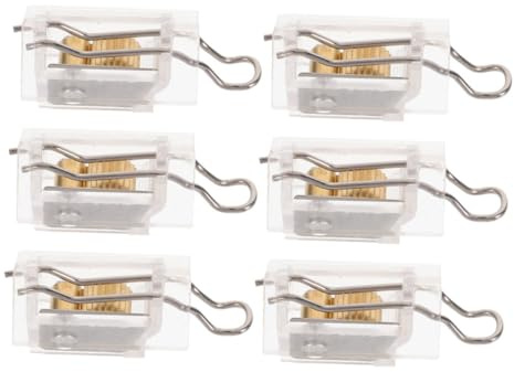 Ciieeo 6pcs Blind Cords Lock Mechanism for Venetian Blinds Reusable Window Components Roman Shade Cords Lock for Home Indoor Window Treatments