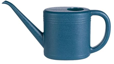 MagiDeal Arrosoir, Arrosoir pour Plantes d'intérieur et d'Extérieur, Poignée Ergonomique, Arrosoir de Jardin, Pot D'arrosage à Long Bec, pour Fleurs, La Maison, Le Bureau, Cadeaux, Bleu 1l