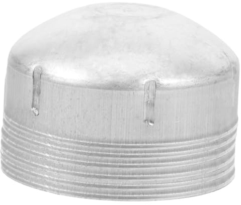 HOMSFOU 6 Pièces Chapeaux Poteaux Ronds Capuchon Clôture Usure pour Piquets Extérieurs Accessoires Corps
