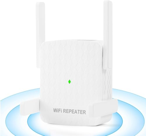 Flintronic 4-Antena WiFi Amplificador Extensor de Señal, Wi-Fi Extensor 1200Mbps Banda Dual 2.4G&5G, Repetidor WiFi, Amplificador Wi-Fi, Puerto Ethernet, Modo Repetidor