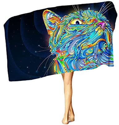 JXSMYT Skull Strandtuch,Badetuch Groß,Wandteppiche Schädel Muster Tstrandtuch Kinder Jungen,sporthandtuch,Strandtuch XXL (A03,70x140cm)