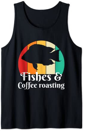Fishes And Coffee-Roasting Tank Top