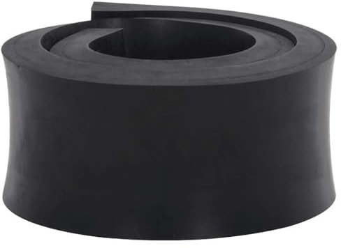 vidaXL Borde de Goma para quitanieves Negro 120x8x2 cm, Borde de Corte de Goma para quitanieves, Borde de Goma para quitanieves, Borde de Goma para Cuchilla quitanieves