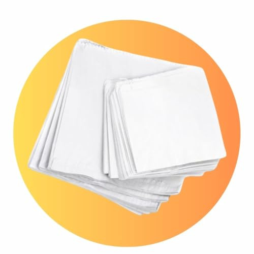 ezkart Versatile White Sulphite Paper Bags Assorted Sizes for various purpose like Vegetables, Fruits, Bakery or any other Groceries need pick and mix bags (White, 7x7-200 Bags)